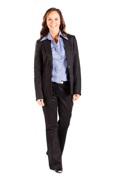 Happy smiling businesswoman Stock Picture