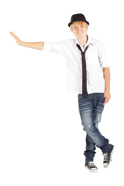 Happy teen boy — Stock Photo, Image