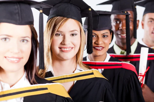 Group of college graduates — Stock Photo, Image