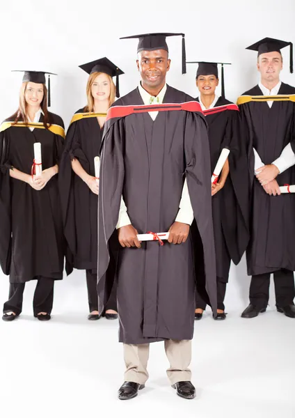 Afrikanische männliche Hochschulabsolventen — Stockfoto