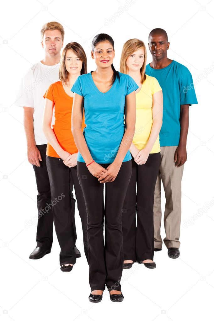 Group of multiracial
