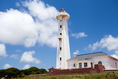 Lighthouse in Port Elizabeth, South Africa clipart