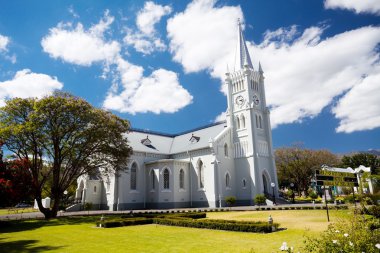 Church in Robertson, South Africa clipart