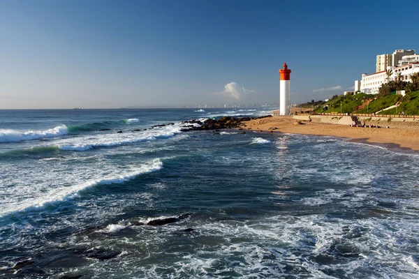 Deniz feneri umhlanga, Güney Afrika — Stok fotoğraf