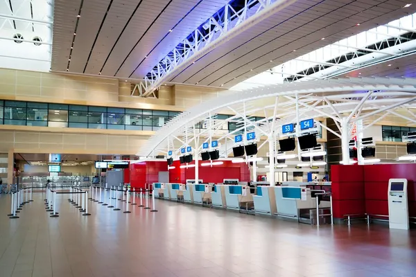 stock image Airport check in counter