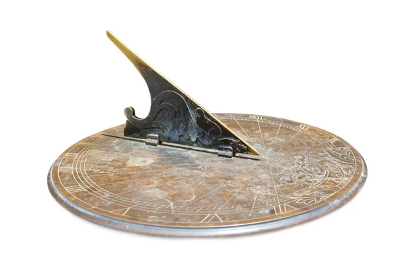 Copper sundial — Stock Photo, Image