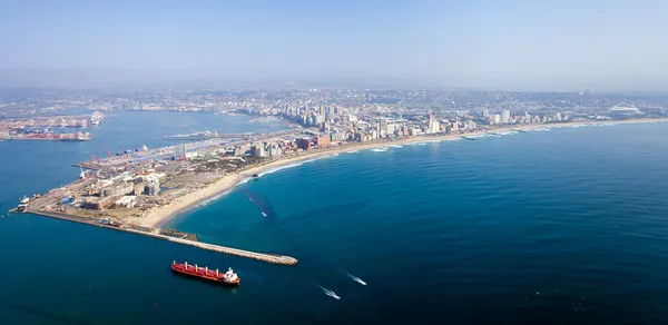 Durban stad en haven, Zuid-Afrika — Stockfoto
