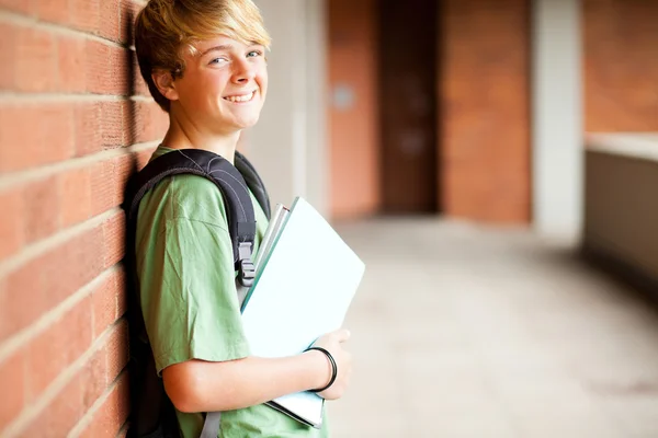 Menino do ensino médio — Fotografia de Stock