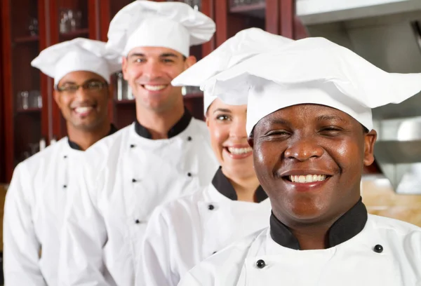 Group of professional chefs Stock Photo