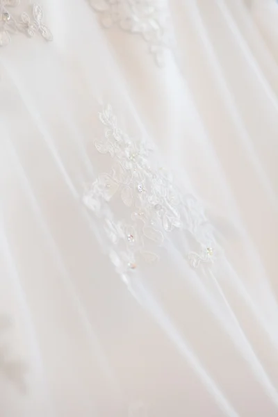 stock image Closeup of a wedding dress