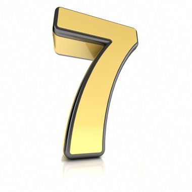 Number Seven clipart