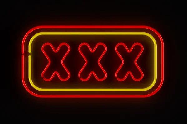 Xxx σημάδι — Φωτογραφία Αρχείου