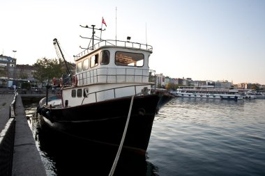 İstanbul Boğazı kıyısında İstanbul.