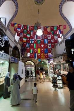 Grand Bazaar Istanbul. clipart