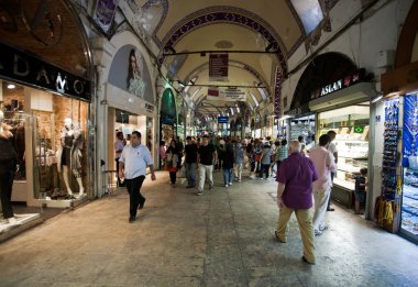 Grand Bazaar Istanbul. clipart