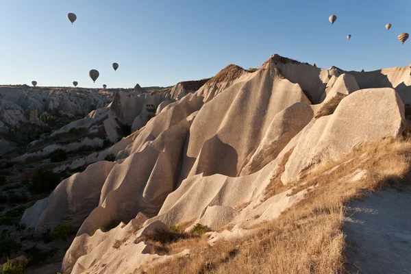 Cappadocië baloon plezier. — Stockfoto
