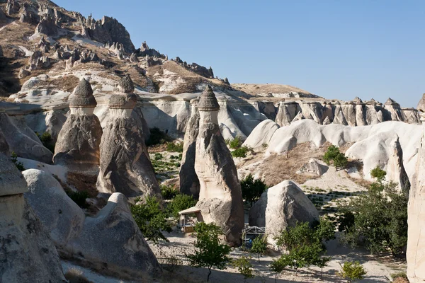 Cappadocië valley, Turkije. — Stockfoto