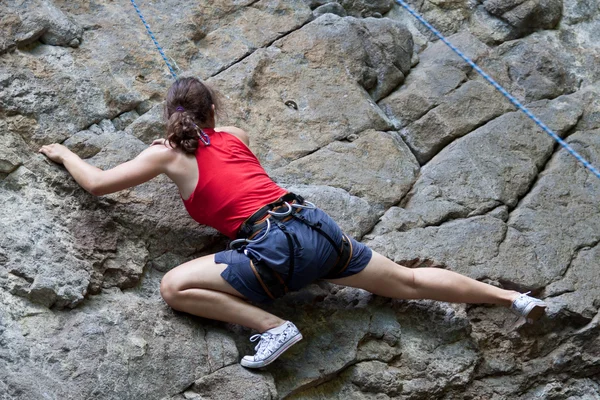 Rock-Climber — Stock fotografie