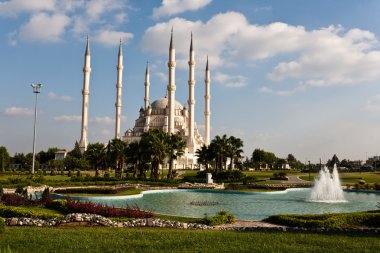 Adana Grand Mosque. clipart