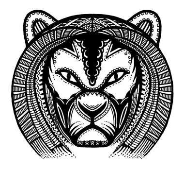 Ancient Lion clipart