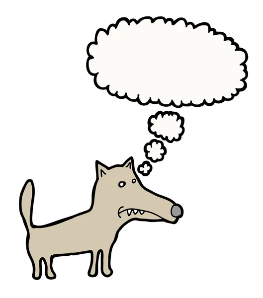 Мислення собака — стоковий вектор