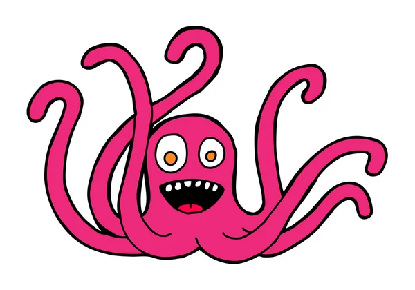 Chobotnice — Stockový vektor
