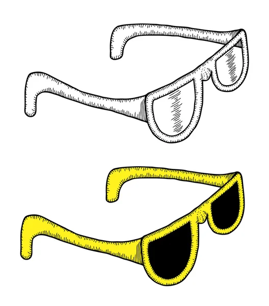 Kacamata - Stok Vektor