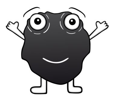 Cute coal clipart