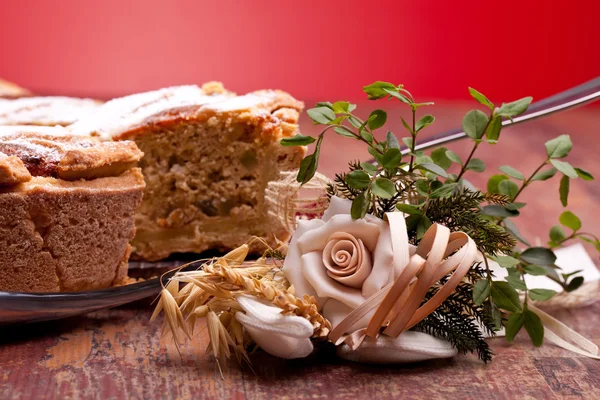 Великдень італійських рецептів - Pastiera — стокове фото