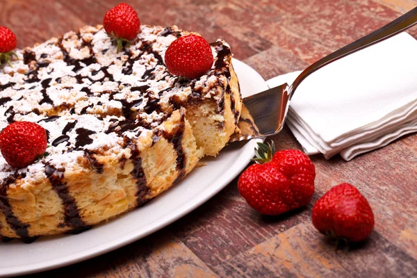 Deserturi: Cheesecake — Fotografie, imagine de stoc