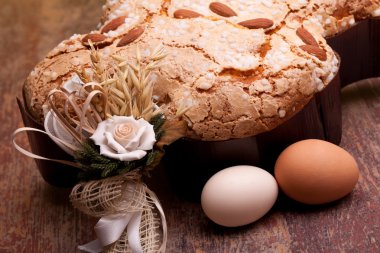 Colomba And Eggs clipart