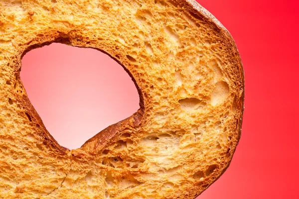 Apulii chleb pierścień - zbliżenie — Zdjęcie stockowe