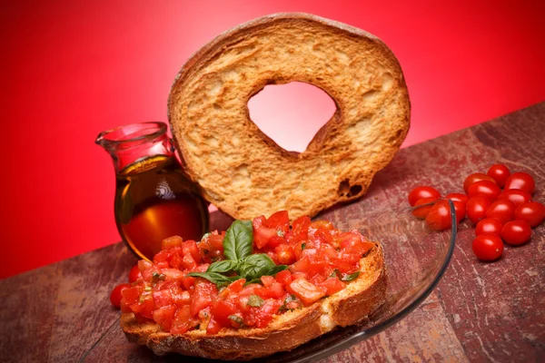 Apulia ekmek Yüzükler — Stok fotoğraf