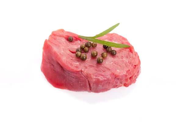 フィレ肉のソテー グリーンペッパー — ストック写真