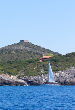 Yat Giannutri Adası'nda İtalya