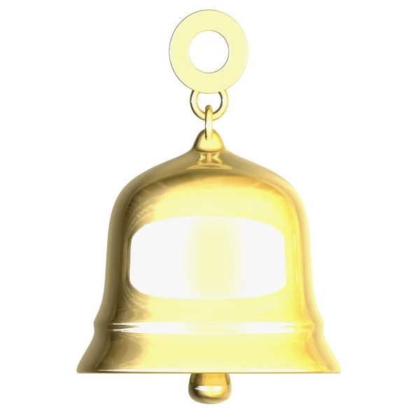 Campana dorada (3D ) —  Fotos de Stock