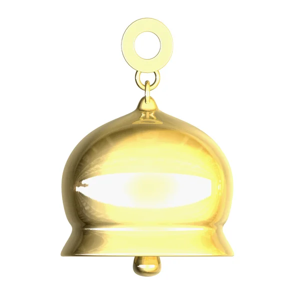 Campana dorada (3D ) —  Fotos de Stock