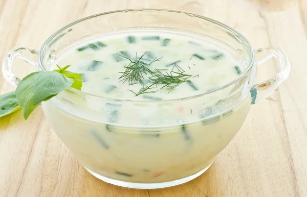 Tarator суп — стокове фото