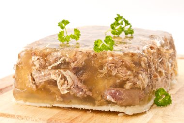 Meat in aspic clipart