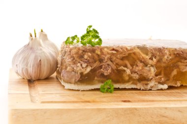 Meat in aspic clipart