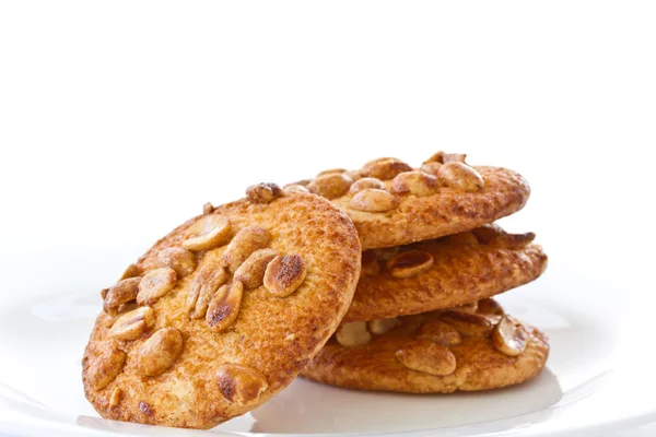 Ореховое печенье с арахисом — стоковое фото