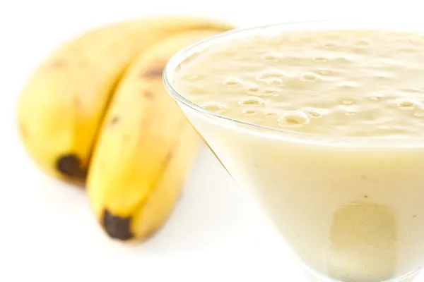 Банановый коктейль — стоковое фото