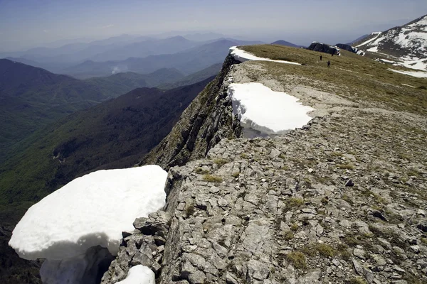 Makedonya üzerinde dağ sırtı — Stok fotoğraf