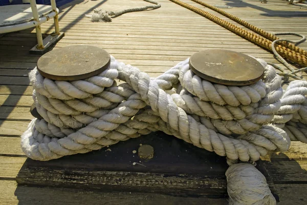 stock image Rope at marina