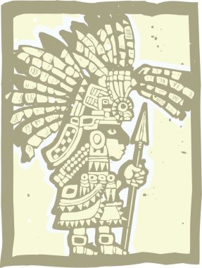 Teotihuacan savaşçı