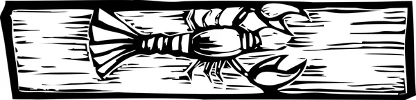 Crayfish — Stock Vector