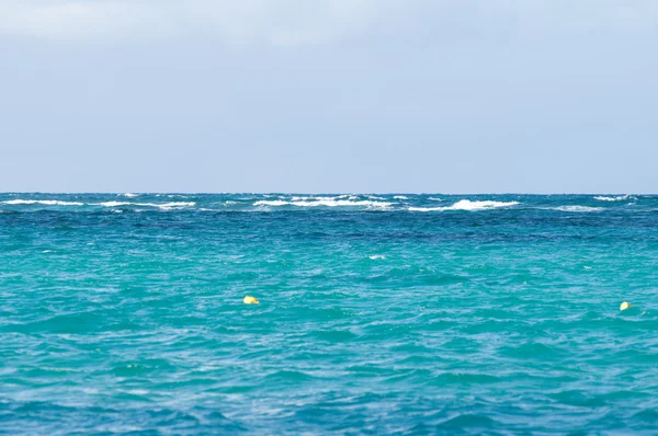 Τοπίο του Ατλαντικού Ωκεανού. paradize Καραϊβικής. — Φωτογραφία Αρχείου