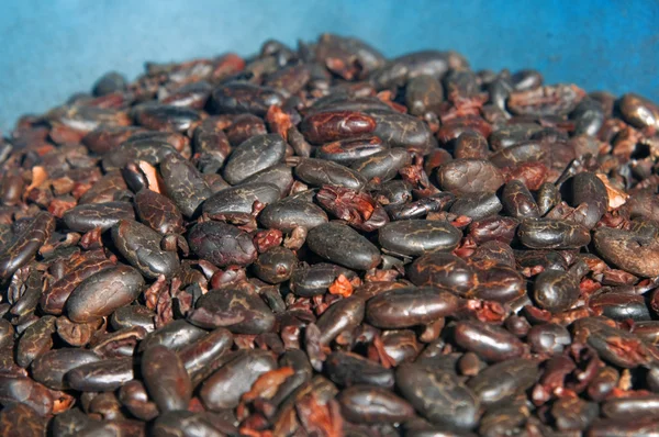 Kaffebönor närbild — Stockfoto