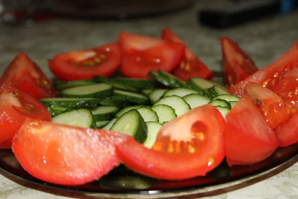 Zeleninový salát. — Stock fotografie