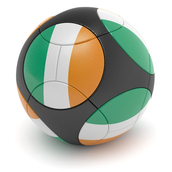 Irish Soccer Ball — Stock Photo, Image
